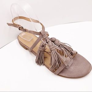{MARC FISHER} Crystal' Tassel Flat Sandals